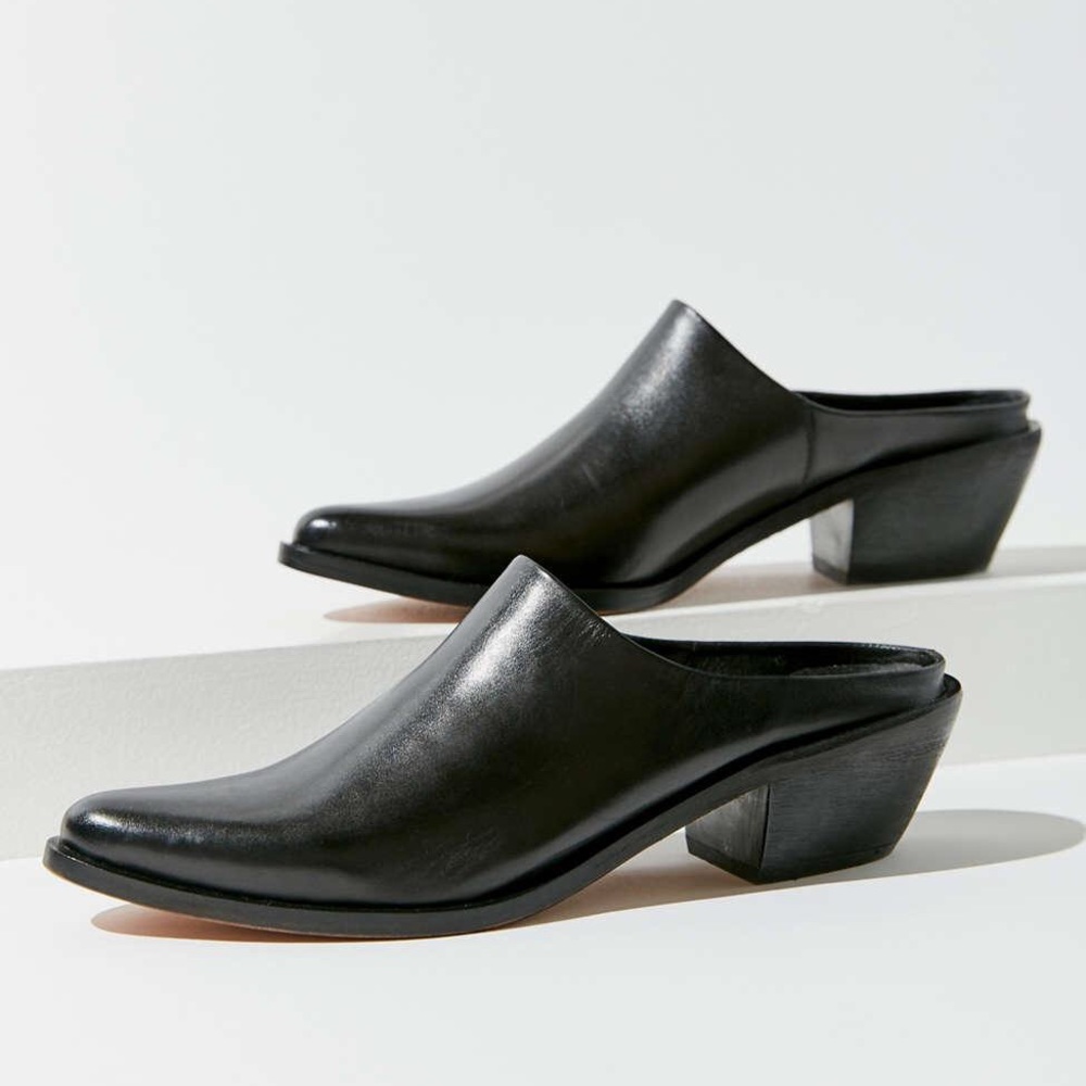 UO Leather Mules